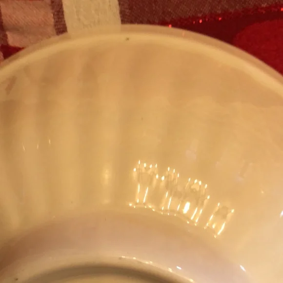 Maxam Pink Flower VEGETABLE SERVING BOWL 9 5/8" - Picture 4 of 4